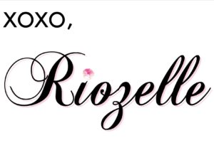 Xoxo riozelle